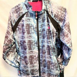 NWT Jacket Women L New Balance Summer Blue Pink DISCOUNT SHIPPING!!